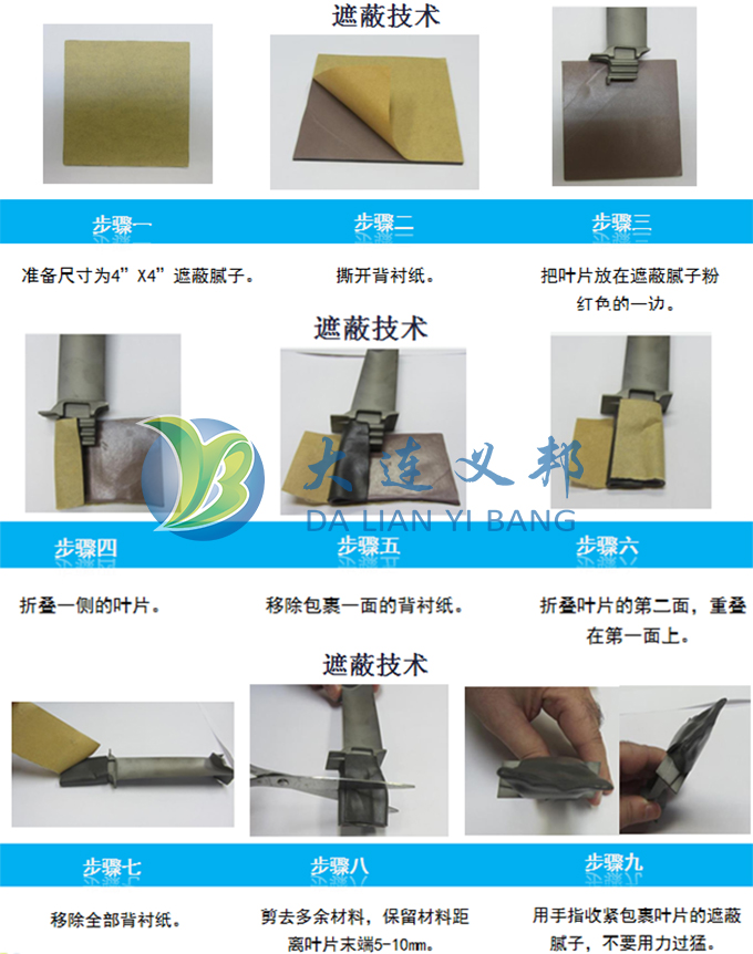 燃氣渦輪發(fā)動機鎳基高溫合金及葉片的滲鋁遮蔽材料